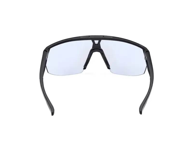 Adidas Sport Unisex SP0099 02X Occhiali da sole Iniettato Nero Blu Maschera Fotocromatiche miniatura 3