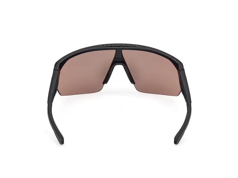 Adidas Sport Unisex SP0103 ADIDAS ANEMO 02G Occhiali da sole Iniettato Nero Marrone Maschera Normale miniatura 3