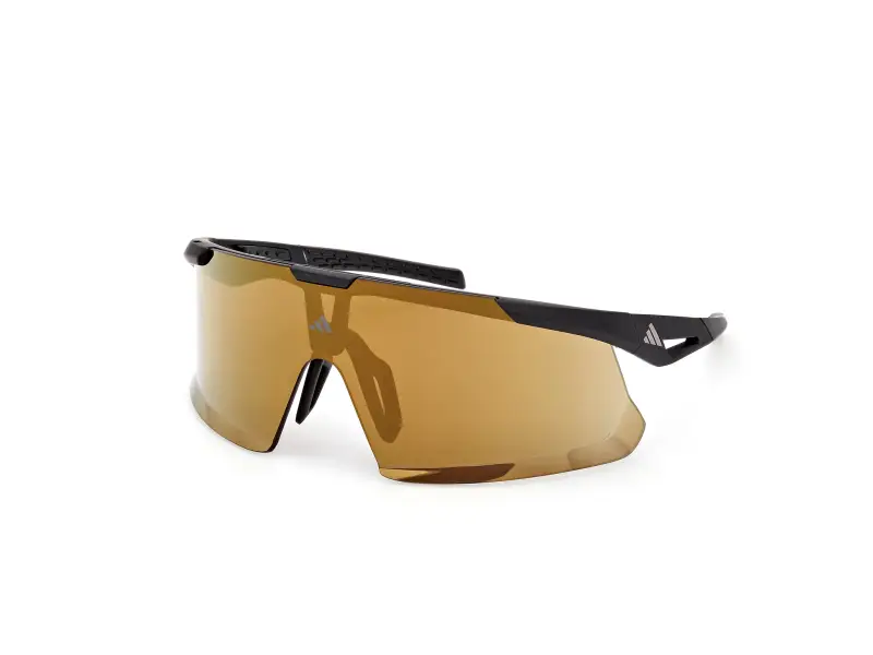 Unisex SP0106 ADIDAS DUNAMIS EVO 02G Occhiali da sole Iniettato Nero Marrone Maschera Normale