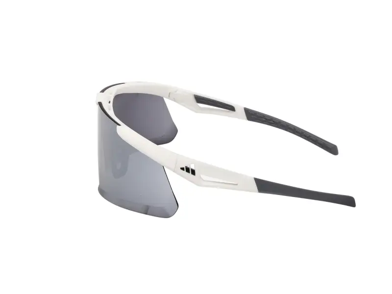 Unisex SP0106 ADIDAS DUNAMIS EVO 21C Occhiali da sole Iniettato Bianco Fumo Maschera Normale miniatura 3