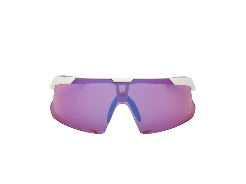 Unisex SP0106 ADIDAS DUNAMIS EVO 21Z Occhiali da sole Iniettato Bianco Viola Maschera Normale miniatura 2