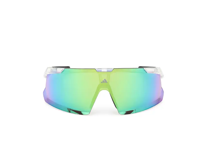 Unisex SP0106 ADIDAS DUNAMIS EVO 26Q Occhiali da sole Iniettato Trasparente Verde Maschera Normale miniatura 2