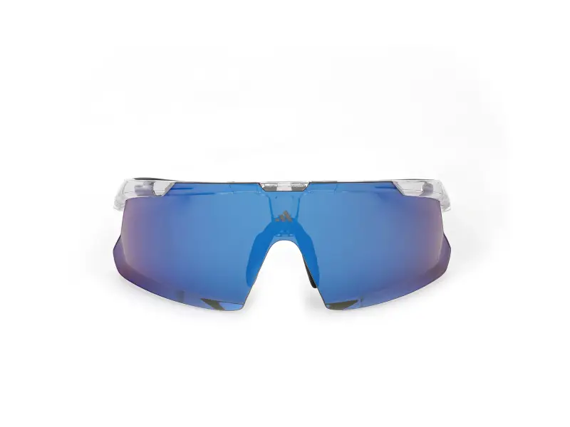 Unisex SP0106 ADIDAS DUNAMIS EVO 26X Occhiali da sole Iniettato Trasparente Viola Maschera Normale miniatura 2