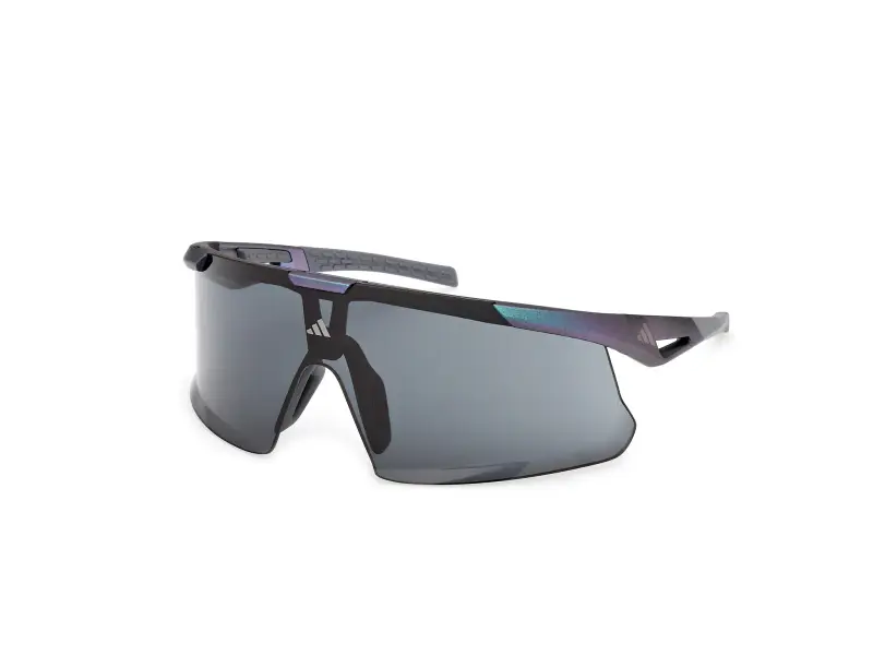 Unisex SP0106 ADIDAS DUNAMIS EVO 97A Occhiali da sole Iniettato Verde Fumo Maschera Normale