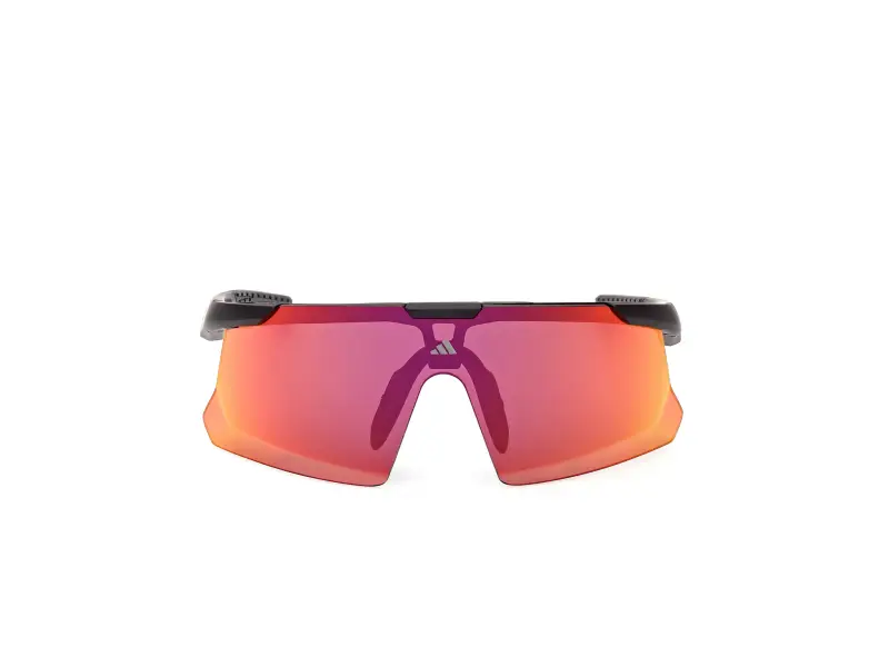 Unisex SP0107 ADIDAS DUNAMIS EVO-S 02L Occhiali da sole Iniettato Nero Roviex Maschera Normale miniatura 2