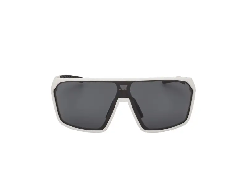 Unisex SP0108 21A Occhiali da sole Iniettato Bianco Fumo Maschera Normale miniatura 2