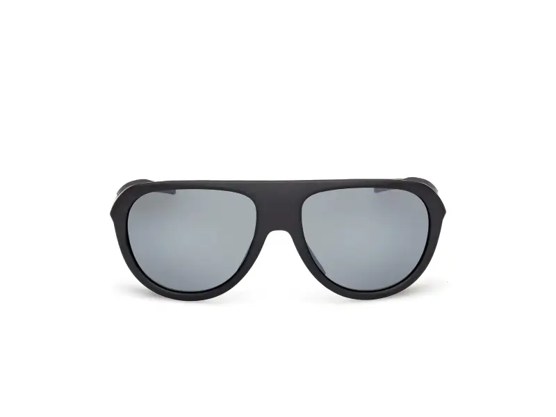 Unisex SP0110 02D Occhiali da sole Iniettato Nero Fumo Pilot Polarizzata miniatura 2