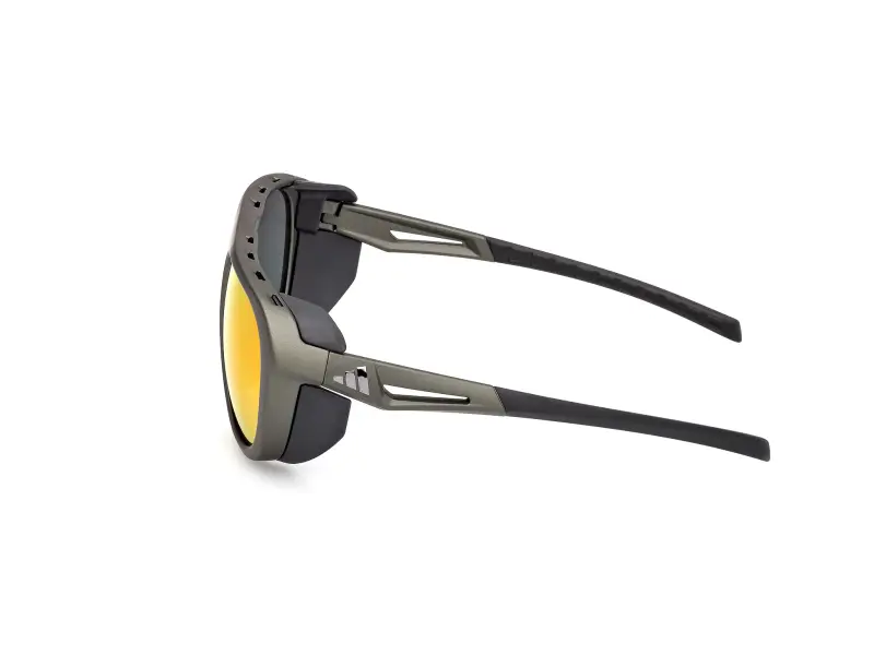 Unisex SP0110 97L Occhiali da sole Iniettato Verde Roviex Pilot Normale miniatura 3