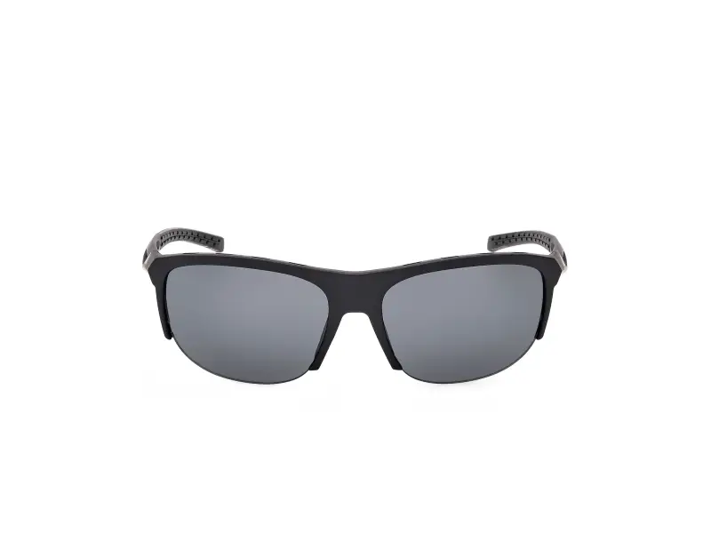 Unisex SP0112 02A Occhiali da sole Iniettato Nero Fumo Squadrata Normale miniatura 2