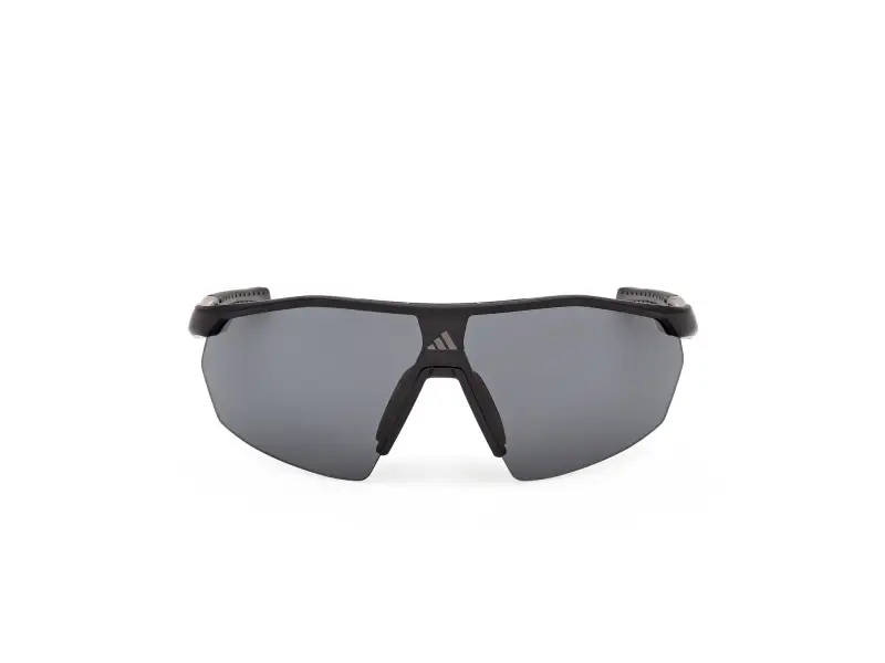 Unisex SP0116 ANEMOS LIGHT S 02A Occhiali da sole Iniettato Nero Fumo Maschera Normale miniatura 2