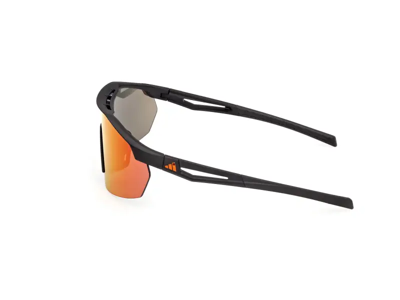 Unisex SP0116 ANEMOS LIGHT S 02L Occhiali da sole Iniettato Nero Roviex Maschera Normale miniatura 3