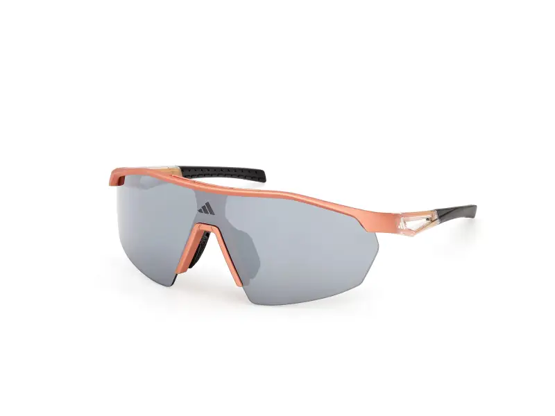 Unisex SP0116 ANEMOS LIGHT S 73C Occhiali da sole Iniettato Rosa Fumo Maschera Normale