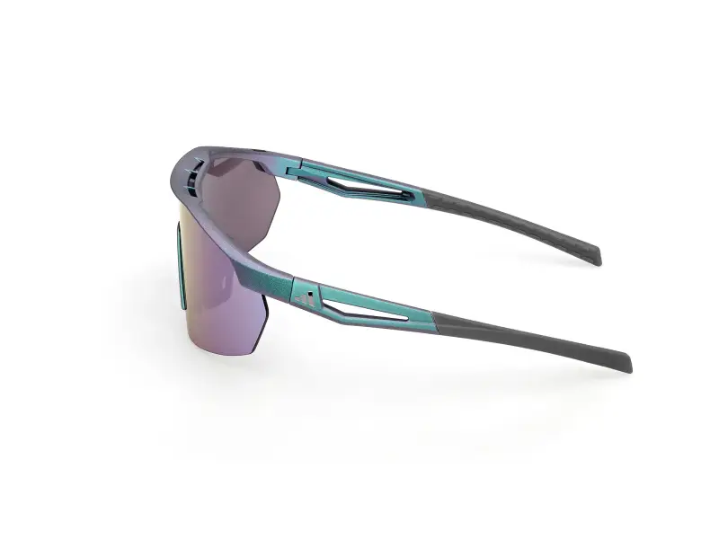 Unisex SP0116 ANEMOS LIGHT S 97Z Occhiali da sole Iniettato Verde Viola Maschera Normale miniatura 3