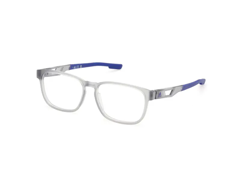 Adidas Sport Unisex SP5077 20 Montature da vista Iniettato Grigio  Squadrata Normale