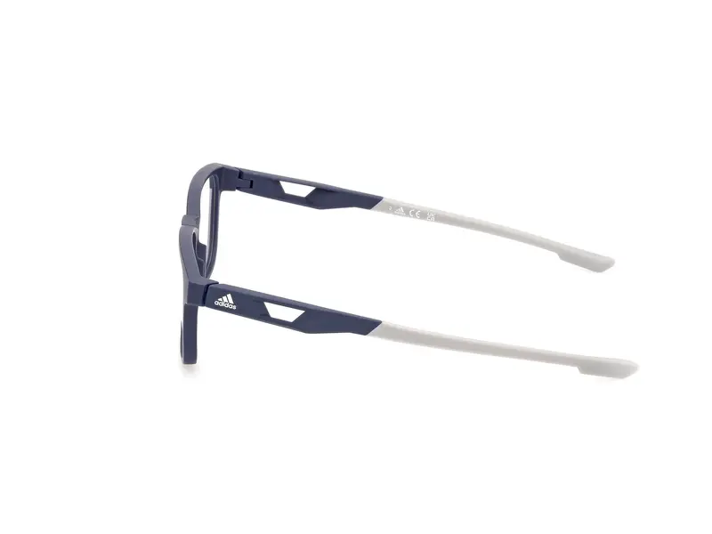 Adidas Sport Unisex SP5077 92 Montature da vista Iniettato Blu Squadrata Normale miniatura 2