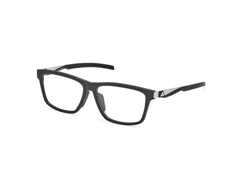 Unisex SP5104 002 Montature da vista Iniettato Nero Squadrata Normale
