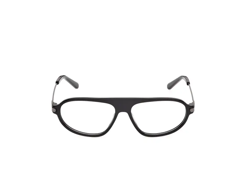 Uomo Adidas Sport OR5141 001 Montature da vista Acetato Nero Pilot Normale miniatura 2