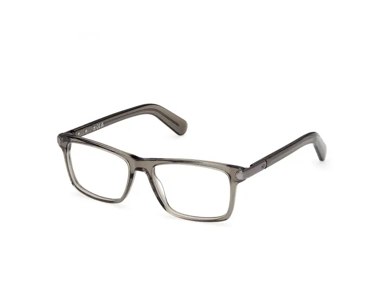 Uomo Adidas Sport OR5143 051 Montature da vista Acetato Grigio Squadrata Normale