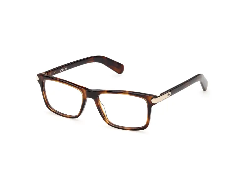 Uomo Adidas Sport OR5143 052 Montature da vista Acetato Havana Squadrata Normale