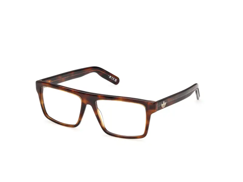 Uomo Adidas Sport OR5144 052 Montature da vista Acetato Havana Squadrata Normale