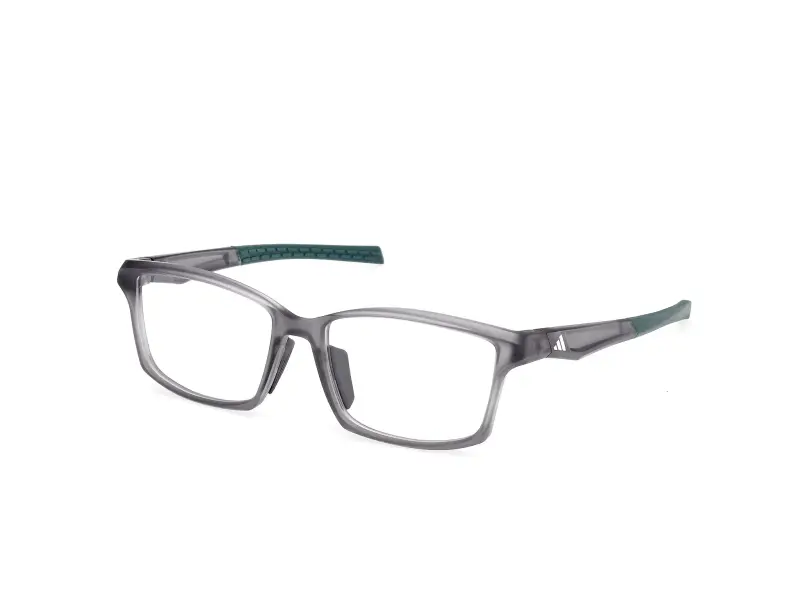 Uomo Adidas Sport SP5115-H 020 Montature da vista Iniettato Grigio Squadrata Normale