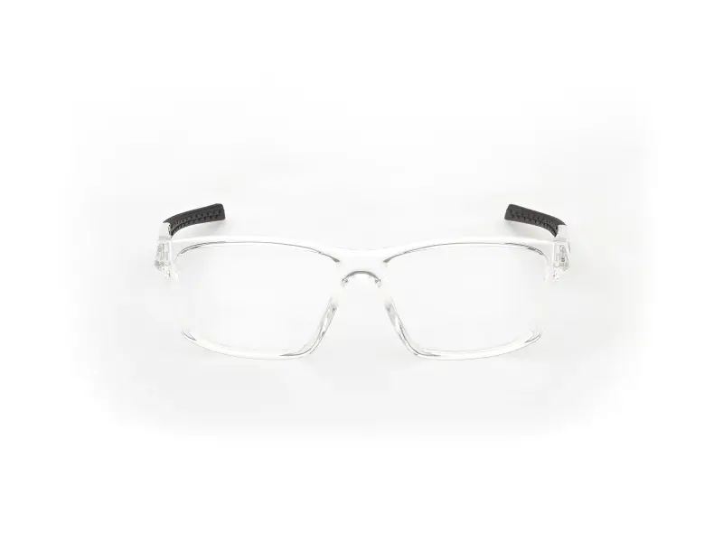 Uomo Adidas Sport SP5117 026 Montature da vista Iniettato Trasparente Squadrata Normale miniatura 2