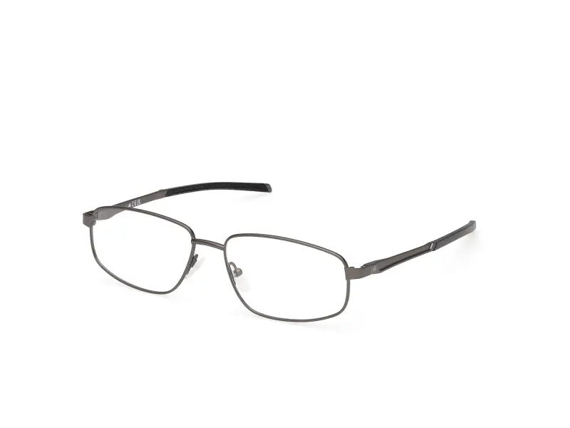 Uomo Adidas Sport SP5128 009 Montature da vista Canna di fucile Squadrata Normale