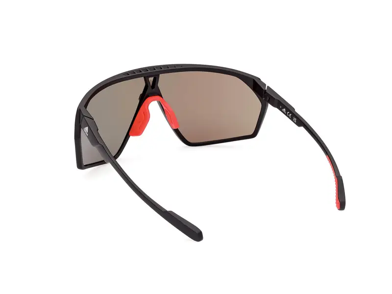 Adidas Sport Occhiali da sole Uomo Arancione 874746 miniatura 2