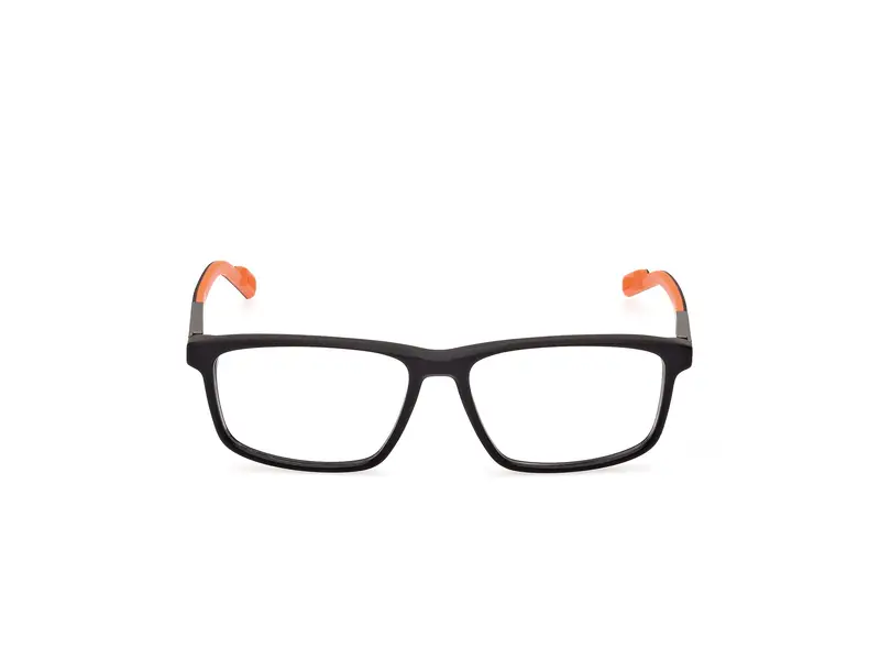 Adidas Sport Uomo SP5043 2 Montature da vista Acetato Nero Squadrata Normale miniatura 2