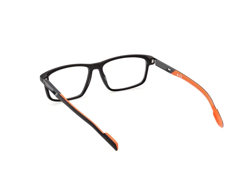 Adidas Sport Uomo SP5043 2 Montature da vista Acetato Nero Squadrata Normale miniatura 3