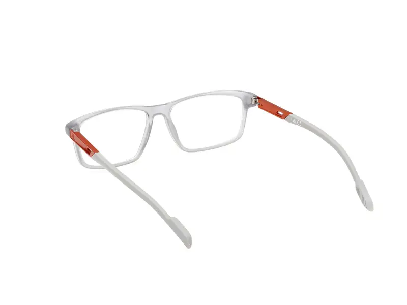 Adidas Sport Uomo SP5043 20 Montature da vista Acetato Grigio Squadrata Normale miniatura 3