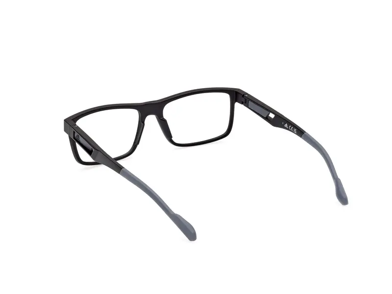 Adidas Sport Uomo SP5057 2 Montature da vista Iniettato Nero Squadrata Normale miniatura 3