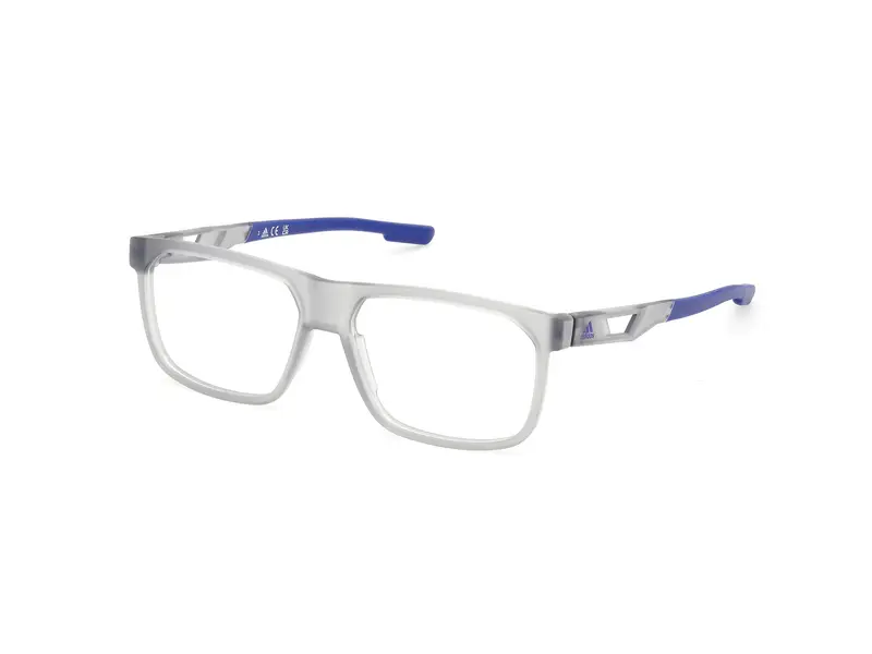 Adidas Sport Uomo SP5076 20 Montature da vista Iniettato Grigio  Squadrata Normale