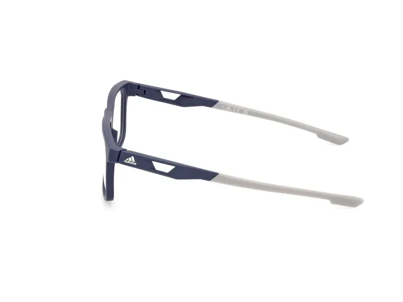 Adidas Sport Uomo SP5076 92 Montature da vista Iniettato Blu Squadrata Normale miniatura 2