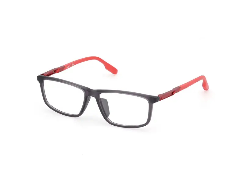 Adidas Sport Uomo SP5086-H 20 Montature da vista Iniettato Grigio  Squadrata Normale