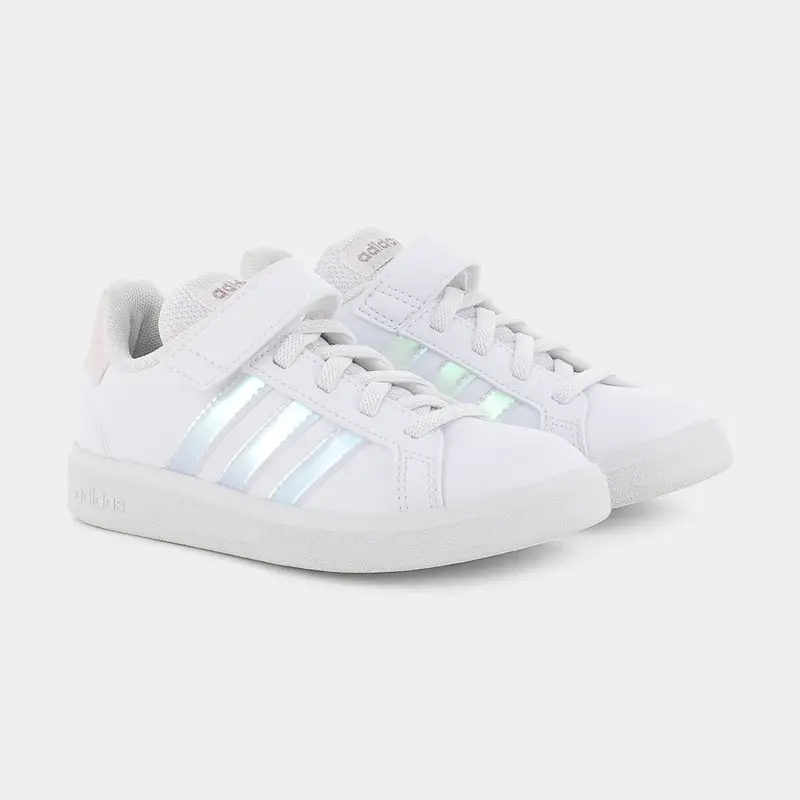 Sportive Adidas da Bambina, bianco miniatura 2