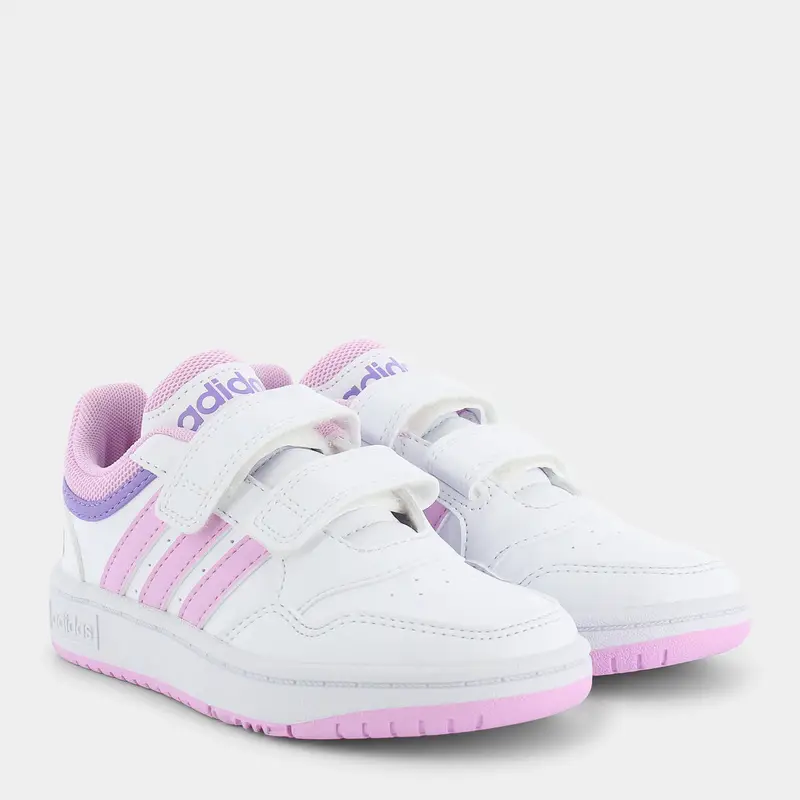 Sportive Adidas da Bambina, bianco miniatura 2