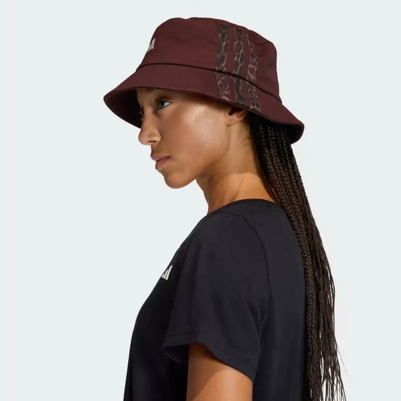 SPORTSWEAR iconico GRAFICA BUCKET Hat Shadow Brown miniatura 2