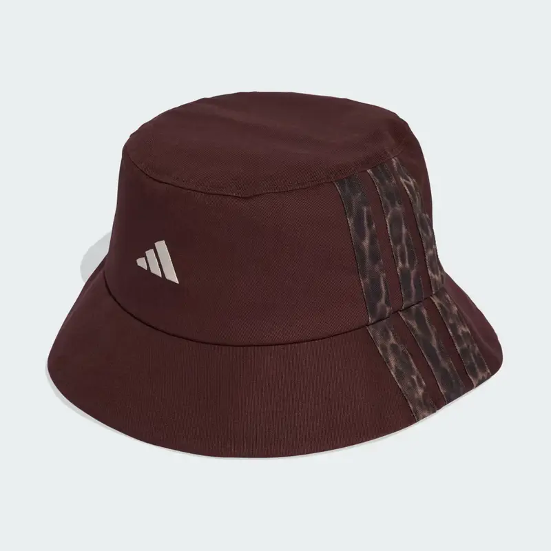 SPORTSWEAR iconico GRAFICA BUCKET Hat Shadow Brown miniatura 3