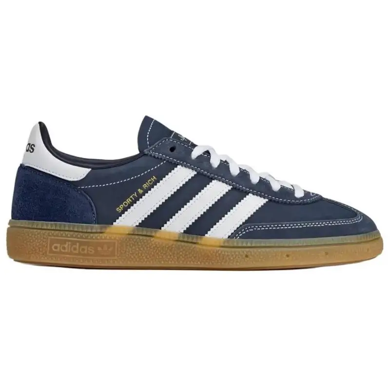 SPORTY & RICH x Adidas Originals HANDBALL SPEZIAL Scarpe da Skateboard Unisex a Caviglia Bassa Resistenti all Abrasione Sneakers Blu JP7066 40 miniatura 2