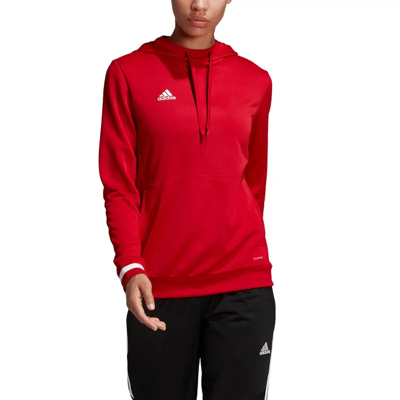 Squadra 19 Ladies ADIDAS Felpa da allenamento con cappuccio | Adidas Rosso