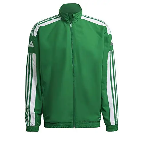 adidas Squadra 21 Presentation Jacket, Giacca Uomo, Team Green/White, M