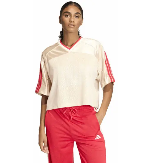 Adidas T-shirt Donna Beige 4241830