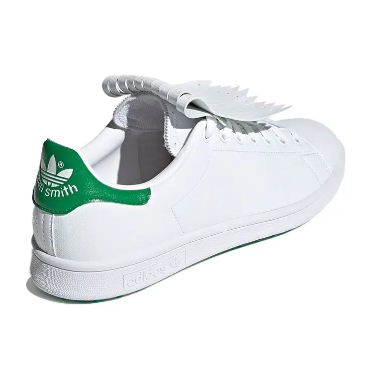 Stan Smith Primegreen Spikeless Bianco Verde Sneakers Unisex Bianco Nuvola Q46252 41⅓ miniatura 4
