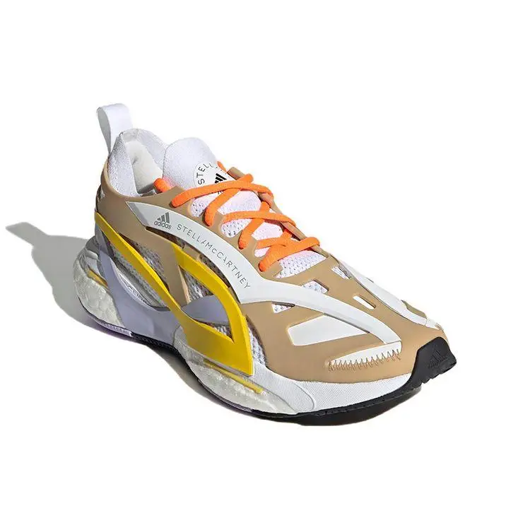 Stella McCartney x adidas SolarGlide Gomma Viola Shift Giallo Sneakers da Donna Marrone GX9861 36 miniatura 2