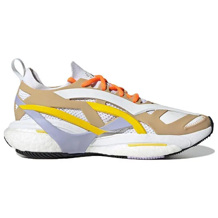Stella McCartney x adidas SolarGlide Gomma Viola Shift Giallo Sneakers da Donna Marrone GX9861 36 miniatura 5