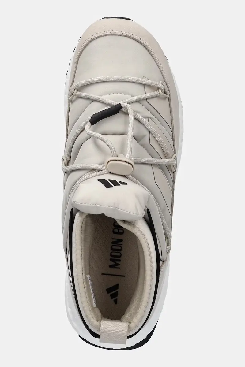 stivali da neve x Moon Boot colore beige IH2490 miniatura 4