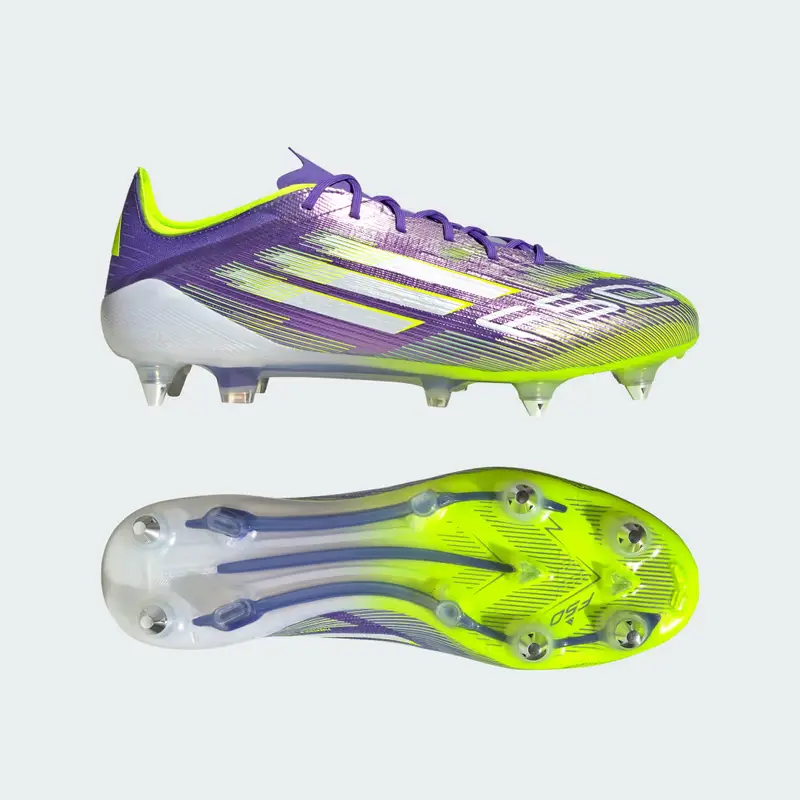 Stivali F50 Elite per terreni morbidi Purple Rush