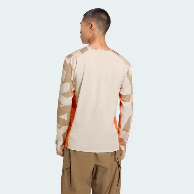 Strato base sintetico multiuso a maniche lunghe Beige miniatura 2