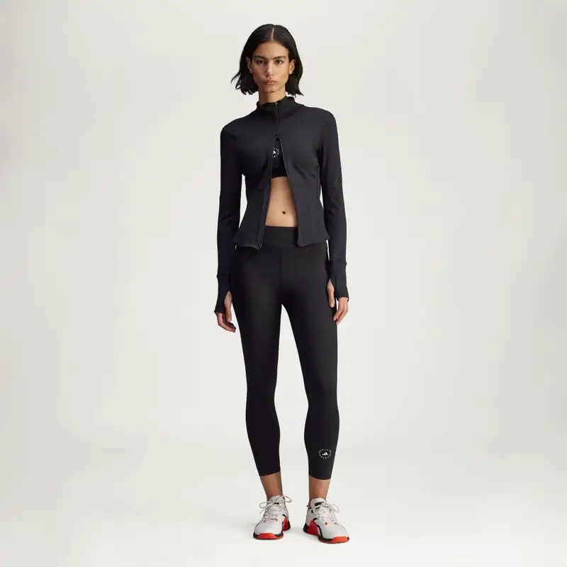 Strato intermedio da allenamento adidas By Stella McCartney Black miniatura 3